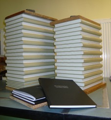 Bachelorarbeit binden – Hardcover-Einband, Sondershausen